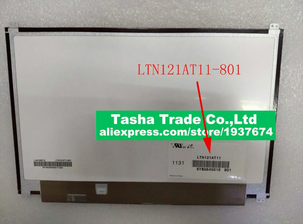 LTN121AT11-801 For Samsung Chromebook XE500C21 XE550C22 LED LCD Screen Display Laptop Replacement