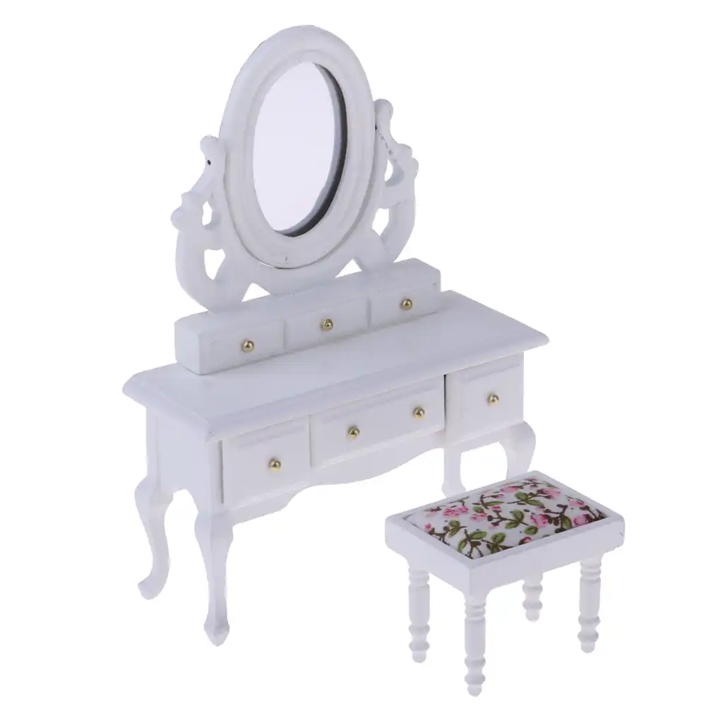 dollhouse vanity & stool