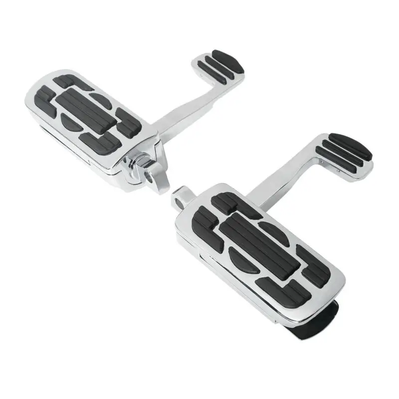 

Motorcycle 10mm Rider Rear Footrest Footpegs pedals For Harley Dyna Sportster xl883 1200 Touring Road King Electra Street Glide