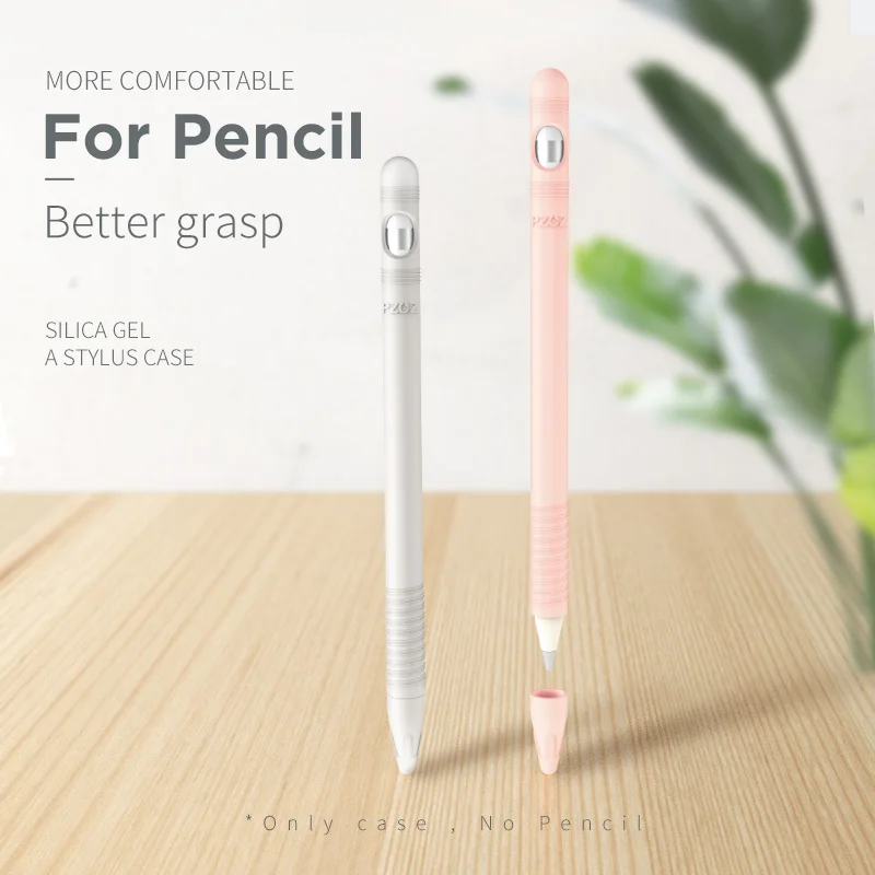 PZOZ чехол для apple pencil силиконовый ipad pen полное защитное покрытие Противоскользящий