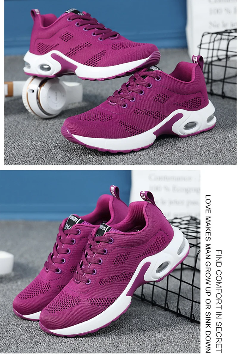 Loekeah/обувь для бега; дышащие кроссовки; Легкая женская спортивная обувь; удобная обувь для бега на воздушной подушке; спортивная обувь; женская повседневная обувь