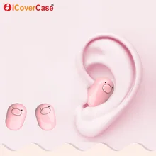 Роскошные бас Музыка беспроводной Bluetooth наушники для Iphone XS Max X XR 6 7 8 Plus чехол милый наушник вкладыши с зарядки запасные аккумуляторы дл