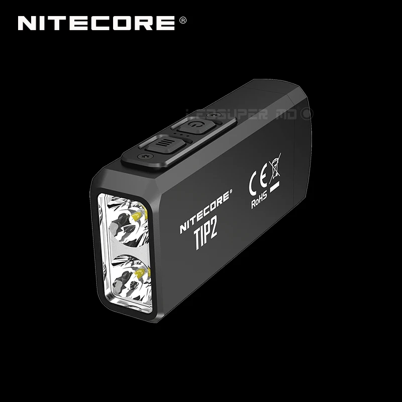 nitecore-tip2-コア磁気キーホルダーライト720ルーメンデュアルコア究極の二重電源アップ卸売価格