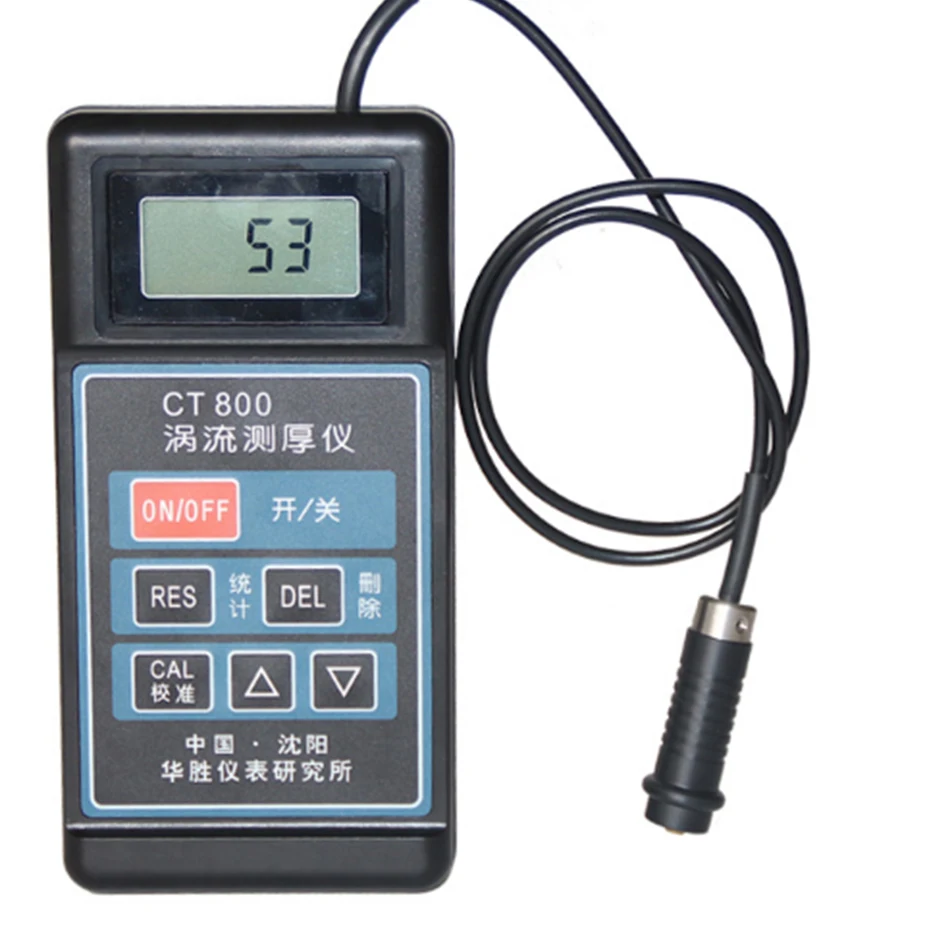 CT800 Type Eddy Current Thickness Gauge Oxide Film Tester Coating