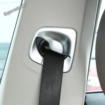 

Lapetus Accessories Interior Safety Seat Belt Frame Cover Trim 2 Piece Fit For BMW 5 Series G30 530I 2017 - 2020 Matte ABS