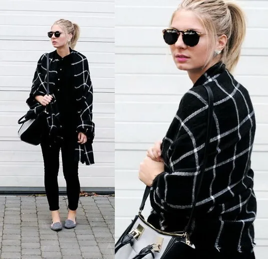 Scarf Women High quality font b Tartan b font scarves font b Tartan b font Plaid