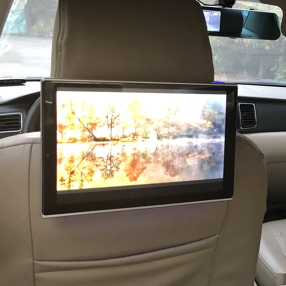 

11.8 Inch LCD Android 6.0 System Headrest DVD Monitors 1920x1080 HD input Radio AV Monitor Car Audio DVD Player For Dodge Ram