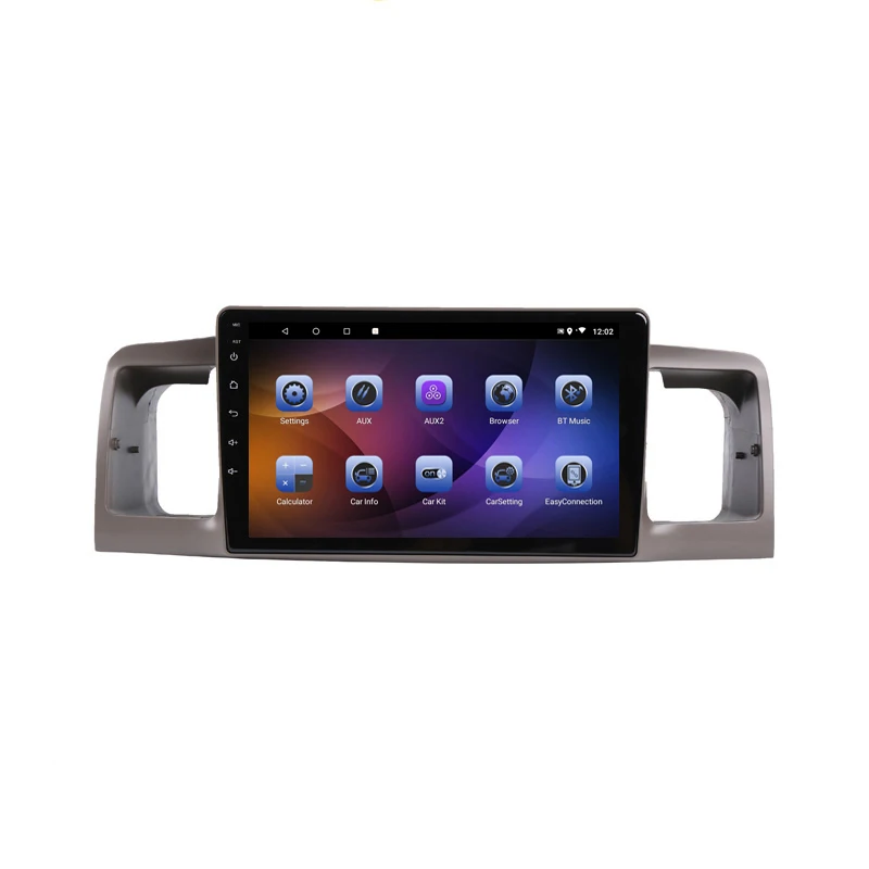 Flash Deal 9" 4G RAM 8 cores Android Car DVD GPS Navigation For Toyota Corolla EX Corolla E120 audio stereo car radio stereo bluetooth 1