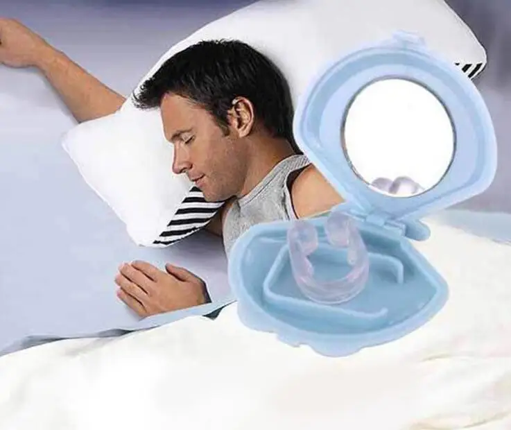

1 pcs High Quality Mini Silicone Snoring Device Stop Intoxicated Anti-snoring Prevent Snoring Sleep Better M40