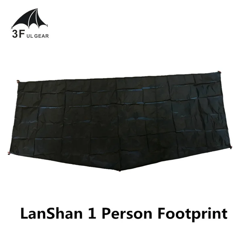 

3F UL GEAR LanShan 1 Tent footprint 2 original silnylon footprint 210*110cm high quality groundsheet