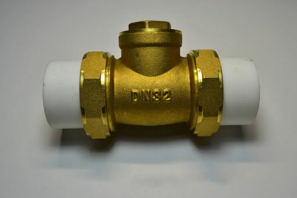 PPR обратный клапан латунный клапан DN20-DN50