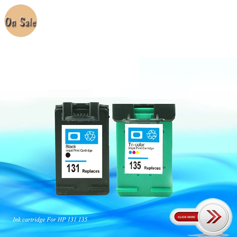

Ink  Cartridge for HP 131 135 For hp131 135 Officejet 100 L411a L411b 150 L511a H470 H470b H470wbt H470wf K7100 K7103 Printer