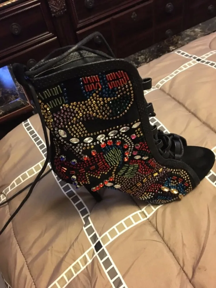 New-Lace-up-Rhinestone-Embellished-Sandals-High-Heels-Crystal-Open-Toe-Summer-Spring-Ankle-Boots-Sexy (3)