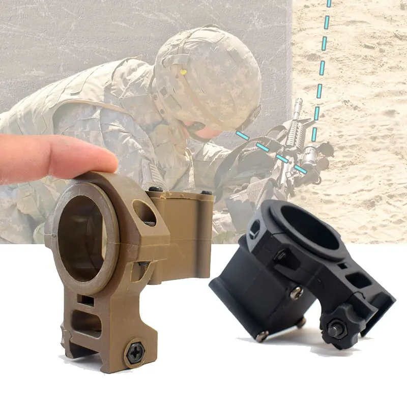 

Tactical Reflect Angle Sight 360 Degree Rotate For Red Dot Holographic Picatinny Rail Rifle Scope