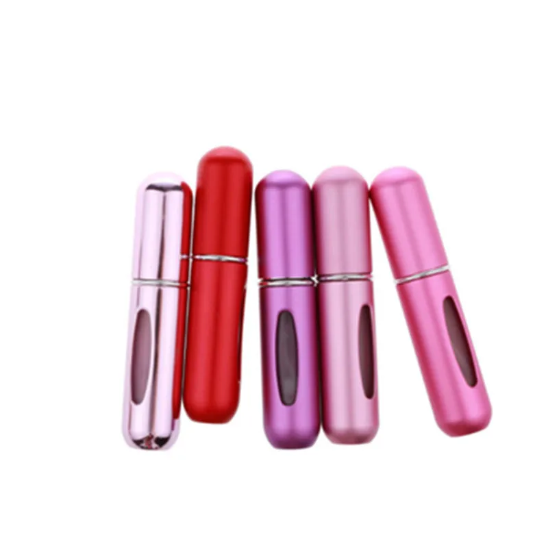 

3PC 5ml Perfume atomizador spray Bottle Refillable Aluminum Spray Atomizer Portable Travel Hand sanitizer storage Perfume Bottle