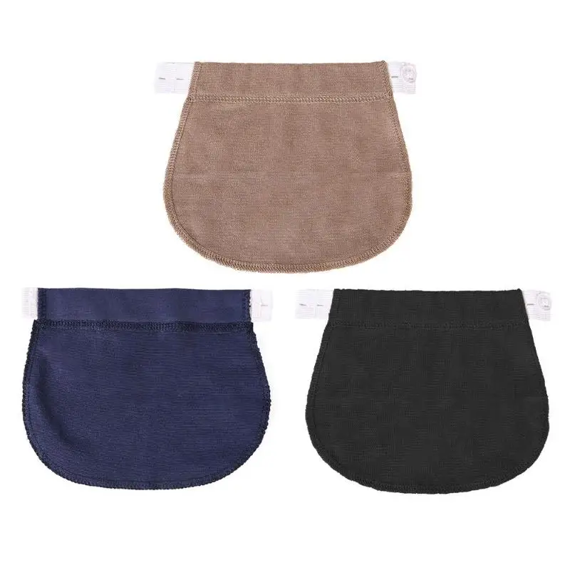 

Maternity Pregnancy Waistband Belt Adjustable Elastic Pants Extended Button Adjustable Elastic Waist Extender Belt