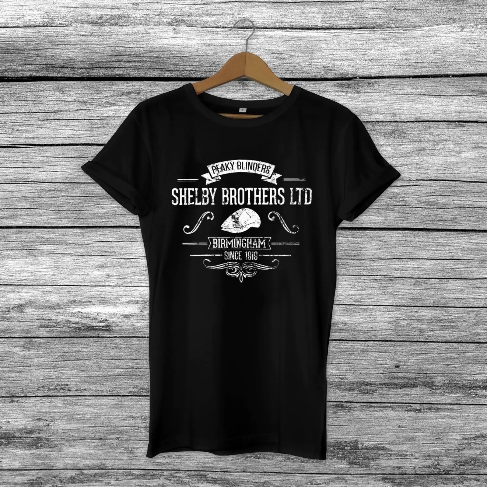 Shelby Brothers-Peaky Blinders Inspired футболка подарок с принтом Мужская коротким рукавом хит