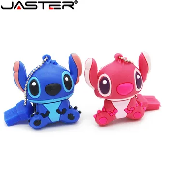 

JASTER Usb 2.0 flash disk mini cute pen drive stitch animal pen drive 4GB 8GB 16GB 32GB 64GB dog cartoon usb flash drive