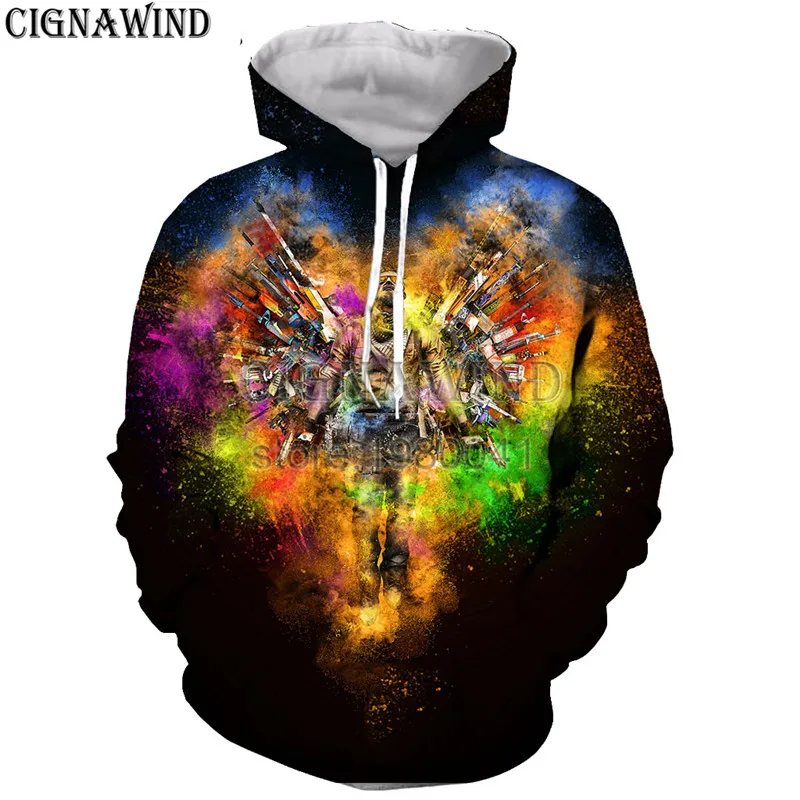 

New Harajuku GAME CS GO hoodies men women sweatshirts printed 3d hooded pullover hooded casual streetwear