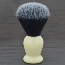 Dscosmetic щетка для бритья с черными и белыми синтетическими узлами для волос для мужского влажного бритья