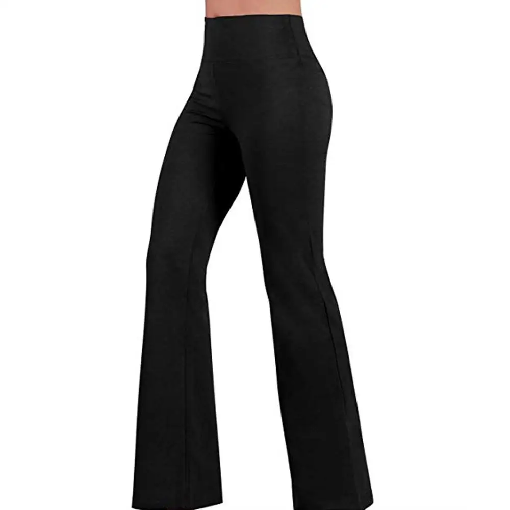 Women/'s Sports Fitness Long Pants High Waist Gym Yoga Workout Tights with Pocket
