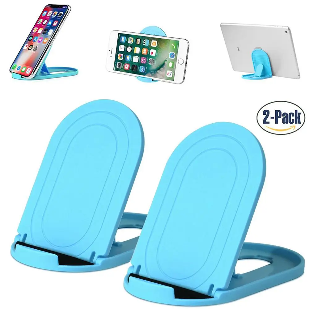 

2 Pack Adjustable Mobile Phone Holder Stands Support for Apple IPhone 6 6S 7 8 X PLUS OPPO Huawei MP4 Mini Table Store