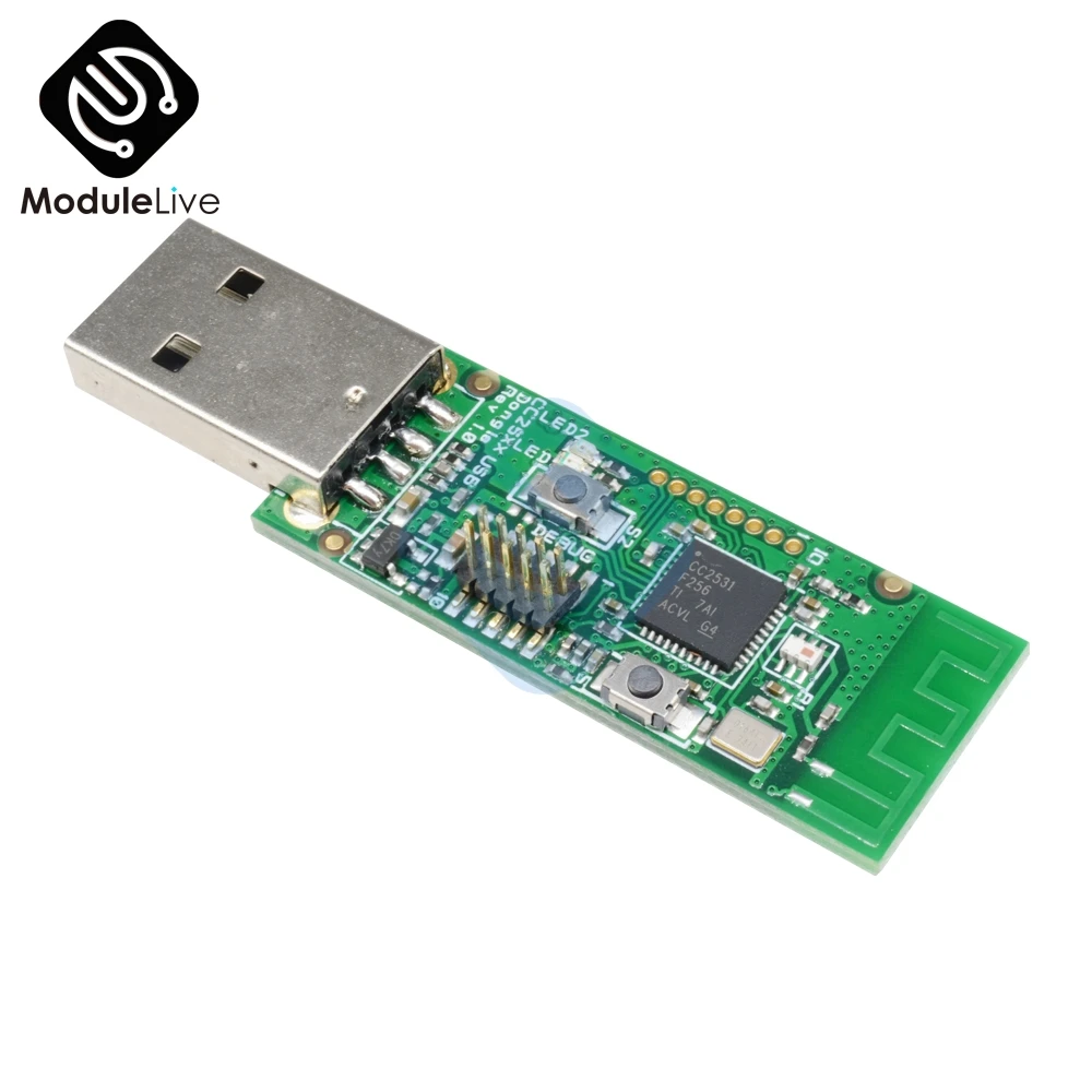 Беспроводная плата Zigbee Sniffer CC2531 CC2540 Bluetooth BLE 4 0 модуль захвата ключа USB