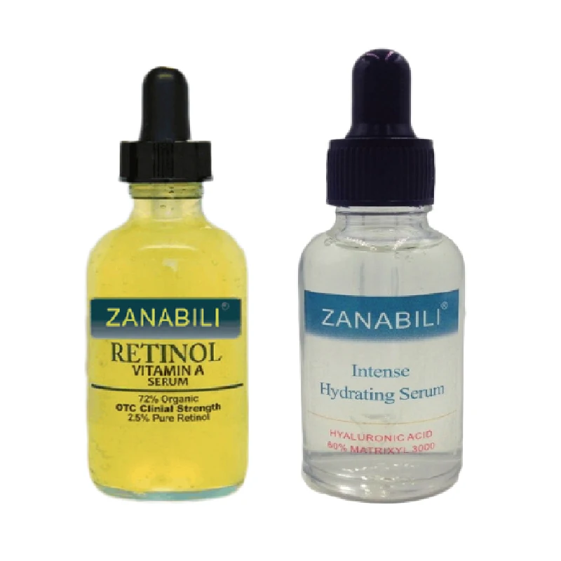 

zanabili Pure Retinol Vitamin A 2.5% + 60% MATRIXYL 3000 HYALURONIC ACID RETINOL Facial Serum Moisturizing Anti Wrinkle Cream