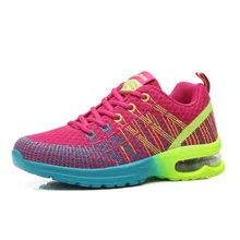 2017 new hot air cushioning mesh breathable walking shoes fashion Women Casual shoes women spring autumn size 35-40