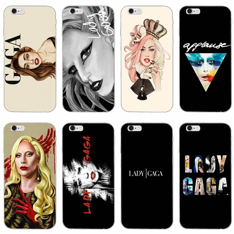 

cool Singer sexy Lady Gaga slim silicone Soft phone case For Samsung Galaxy S3 S4 S5 S6 S7 edge S8 S9 Plus mini Note 3 4 5 8