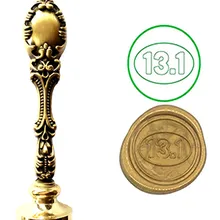 13.1 Км Полумарафон Кроссовки Старинные Индивидуальный Логотип Роскошные Сургучной печати Уплотнительная Штамп Латунь Павлин Металлическая Ручка Подарочный Набор