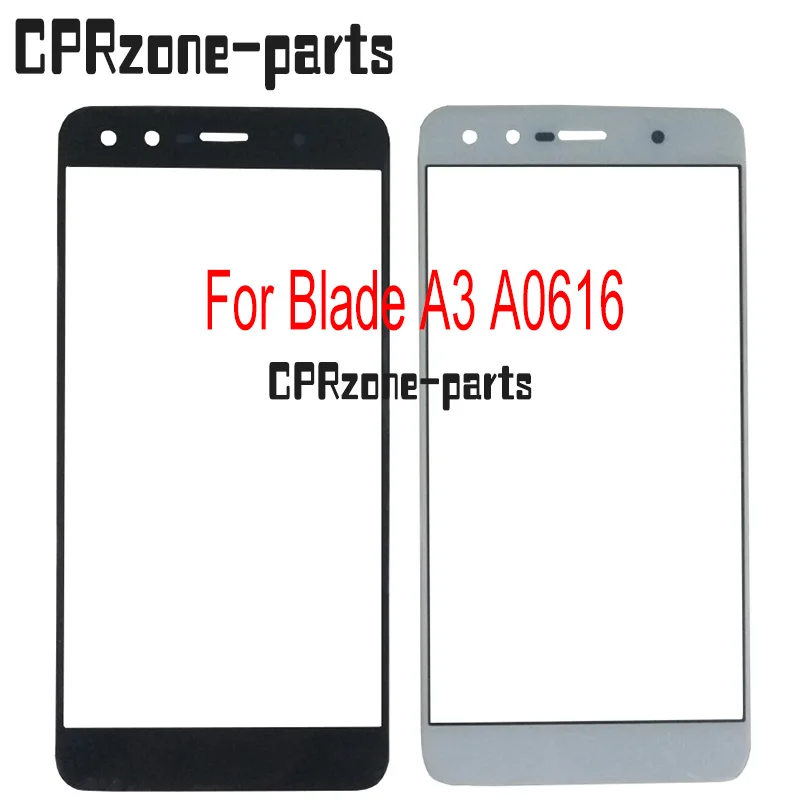 5 &quotчерный/белый для ZTE Blade A3 A0616 передняя внешняя сенсорная стеклянная панель