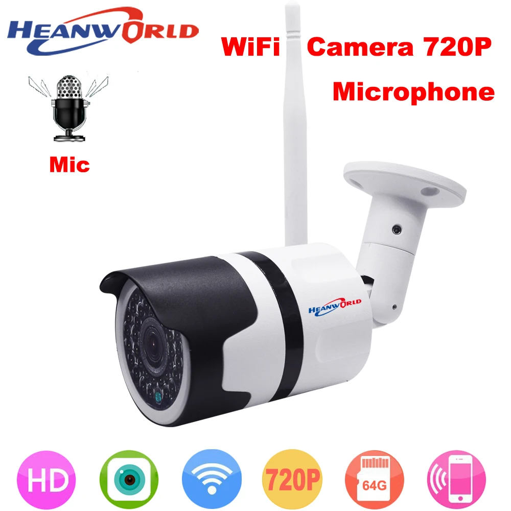 Buy Heanworld WiFi Camera with microphone IP camera HD