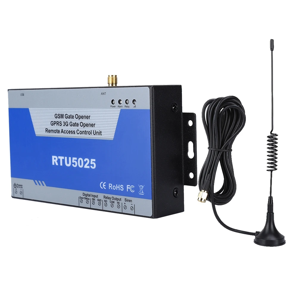 RTU5025 беспроводной дистанционный GSM/GPRS/3g оператор привода для открывания ворот гаража двери контроллер доступа USB порт связи 100-240 В