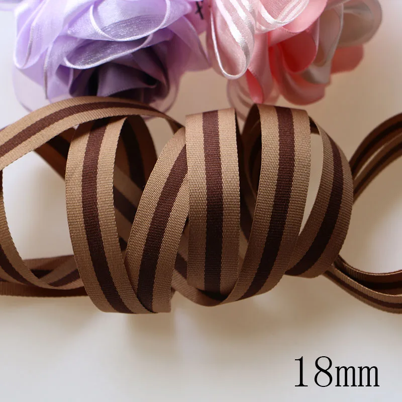 (10 ярдов/партия) 1 ''(18 мм) черная и белая grosgrain лента напечатанная Подарочная