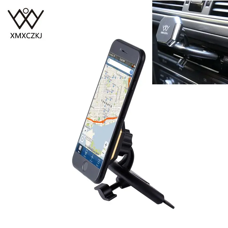 New Version Universal CD Slot Magnetic Car Mount Holder 360 Rotation