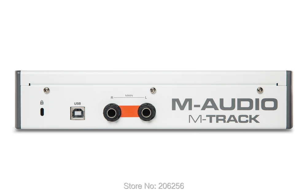 M-audio M-TRACK II 2 usb Аудио Звуковая карта внешняя 2in 2 out профессиональный вокальный инструмент USB внешняя звуковая карта для записи