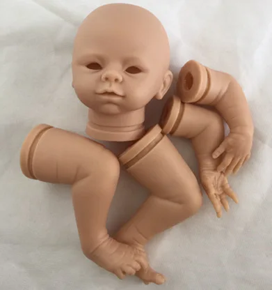 

DK-84 silicone baby toys doll Accessories 18inch DIY silicone vinyl reborn baby doll mold creative lifelike handmade reborn kits