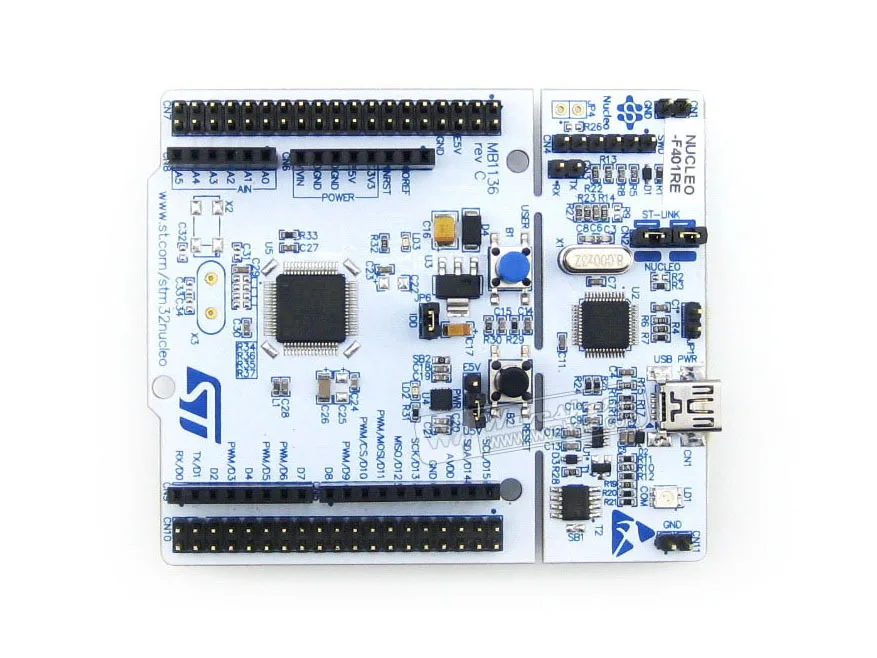 STM32 F4 ø  ST NUCLEO-F401RE  , STM32F401RE MCU , Ƶ̳  