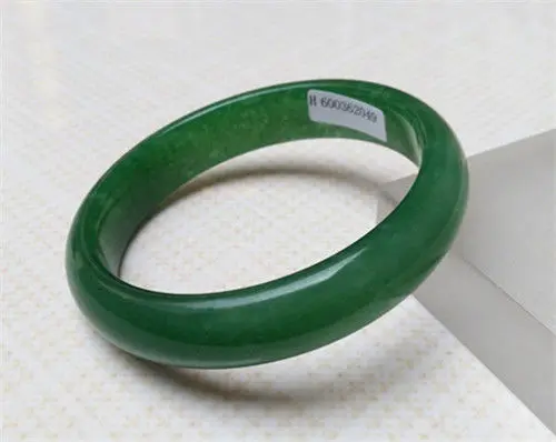 

Hot sell ->@@ NEW CHINA FASHION BEAUTIFUL NEW NATURAL GREEN JADE BRACELET 61MM NEW -Top quality free shipping