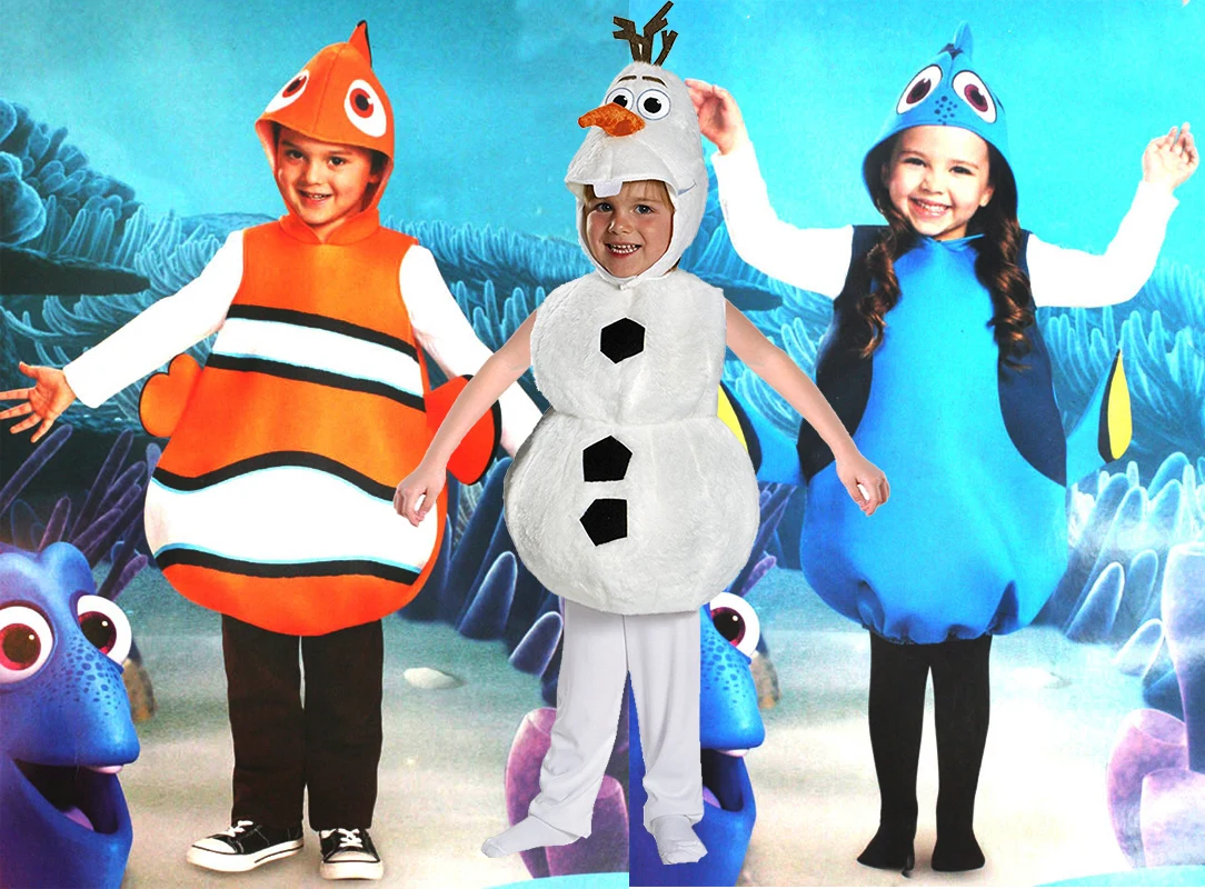 

Christmas Seibao Children's Show the bottom of the Sea always mobilizes Finding Dory Dress Nemo Fish clown Fish clothes