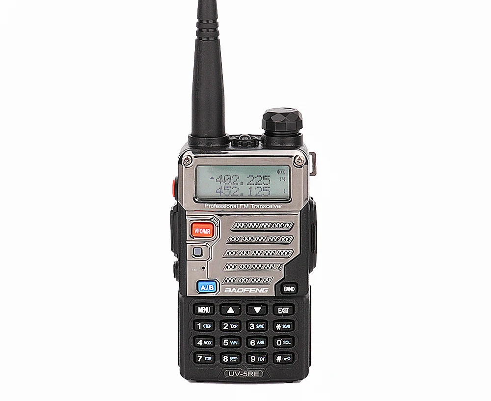 Baofeng UV-5RE рация 10 км с vox сканером SOS звуковой сигнал FM фонарик высокой мощности RX TX охотничья радиостанция cb радио Автомобильная