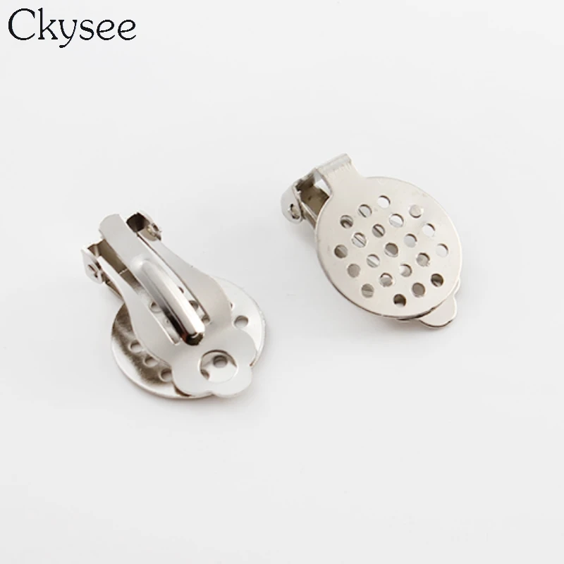 Ckysee оптовая продажа 100 шт./лот крючок для сережек 15 мм Diy фурнитура ювелирные