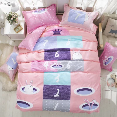

2017 New Origami Cranes Bedding Set Polyester Bed Sheet Cozy Duvet Cover Sets Bedspread Queen/Full/Twin Size Jogo de Cama