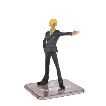 

Chanycore Anime ONE PIECE Cartoon Two Years Later New World sanji 14cm Action Figures PVC onepiece toys doll model collection