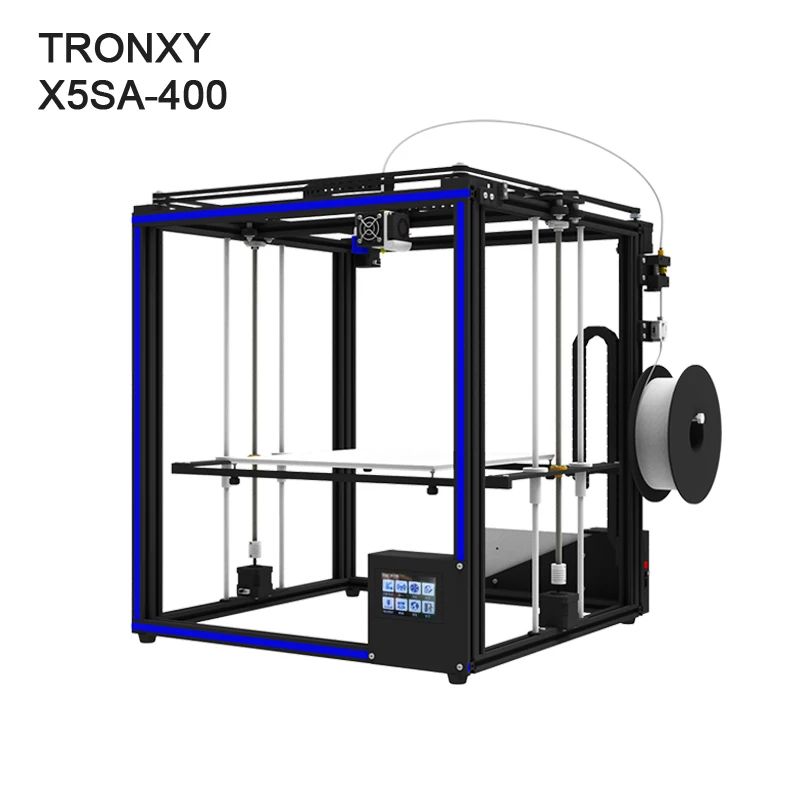 buy 2019 Hot sale Tronxy DIY 3D printer X5ST 400 Kits Larger 3D Printing Size PLA 1.75mm Filament