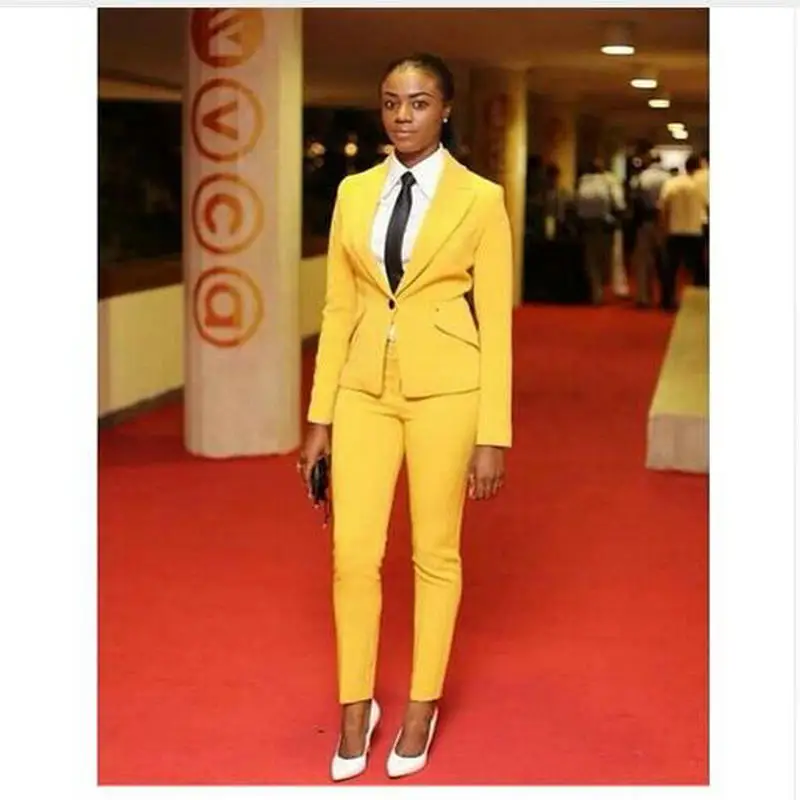 

light pink 2019 fashion womens business suits 2 piece blazer set slim fit female office uniform ladies pant suits