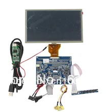 VGA+ AV ЖК-дисплей плата контроллера+ сенсорная панель с контрольной картой+ Мощность кабель+ кабель VGA+ кабель AV+ клавиатура OSD+ AT080TN64