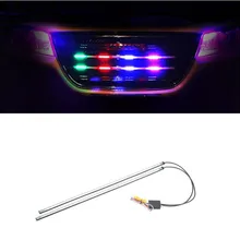 Auto luci Nette RGB 5050 SMD 36 LED Auto Dinamica Lampeggiante Streamer Disabilita Segnale di Avvertimento Grill lights Day light Impermeabile 12 V Led