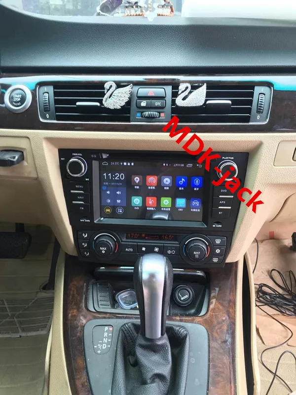 Sale 2G RAM Android 7.1 car gps navigation system for  BMW  E90 E91 E92 E93 with Wifi GPS BT Radio Steering wheel Canbus+8G map 9